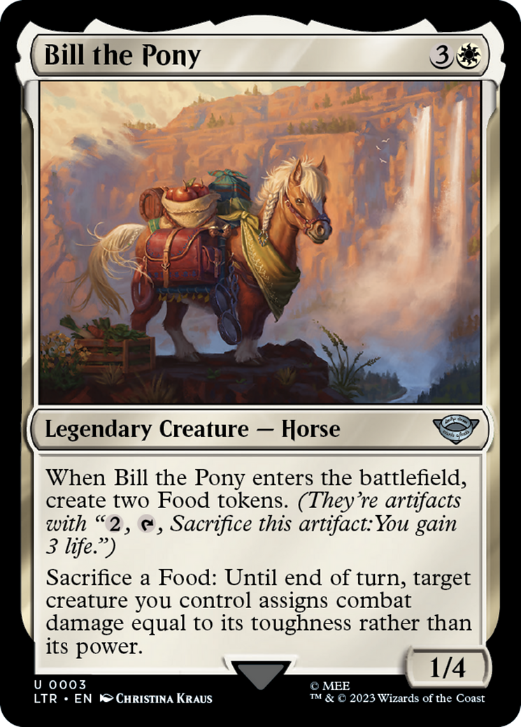 Bill the Pony [The Lord of the Rings: Tales of Middle-Earth] | KingTCG.ca