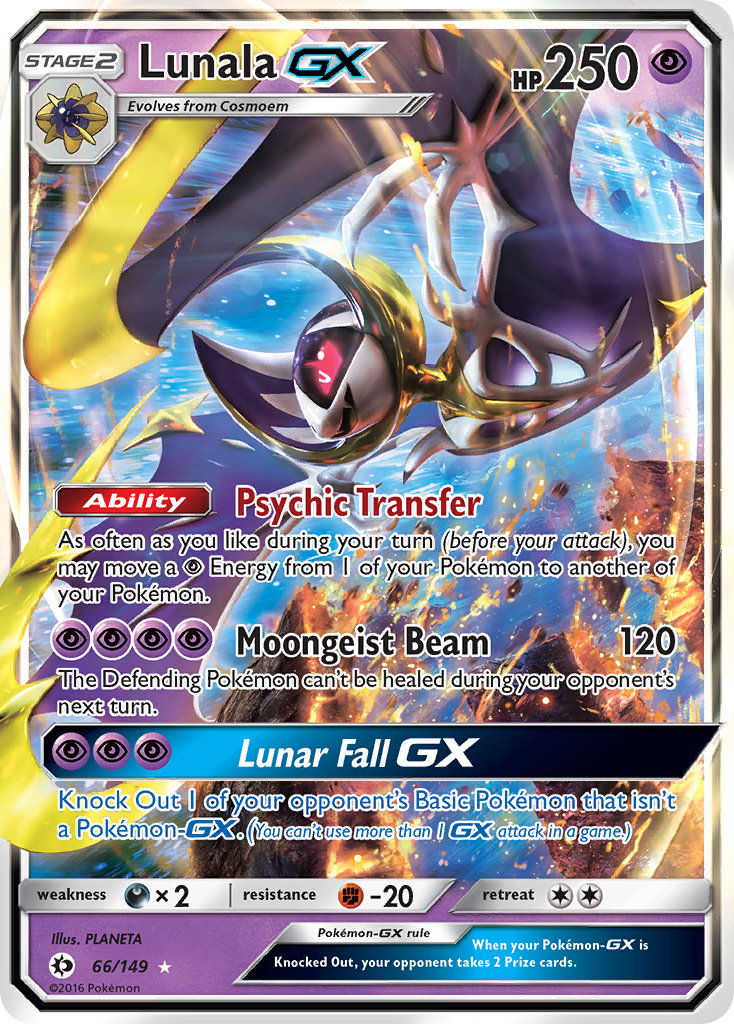 Lunala GX (66/149) [Sun & Moon: Base Set] | KingTCG.ca