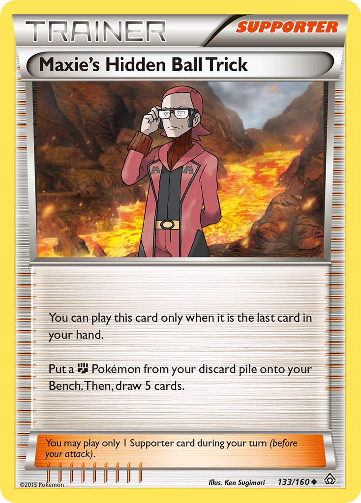 Maxie's Hidden Ball Trick (133/160) [XY: Primal Clash] | KingTCG.ca