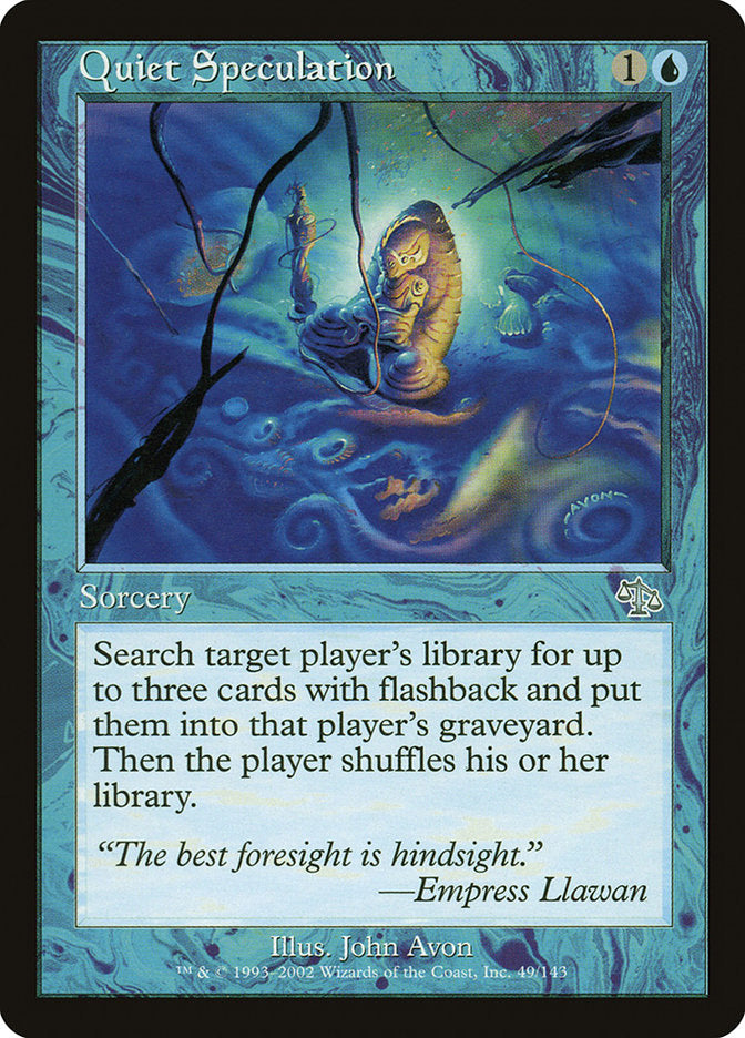 Quiet Speculation [Judgment] | KingTCG.ca