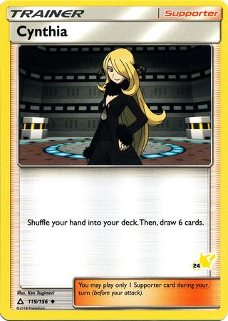 Cynthia (24/60) [Battle Academy: Pikachu Deck] | KingTCG.ca