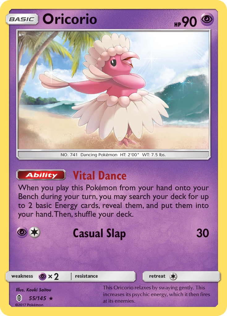 Oricorio (55/145) [Sun & Moon: Guardians Rising] | KingTCG.ca