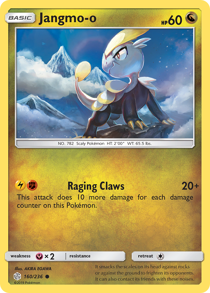 Jangmo-o (160/236) [Sun & Moon: Cosmic Eclipse] | KingTCG.ca