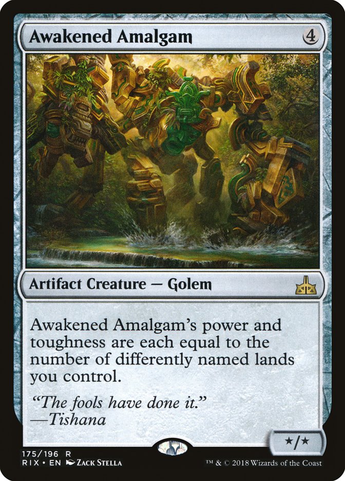 Awakened Amalgam [Rivals of Ixalan] | KingTCG.ca