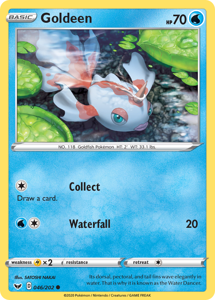 Goldeen (46/202) [Sword & Shield: Base Set] | KingTCG.ca