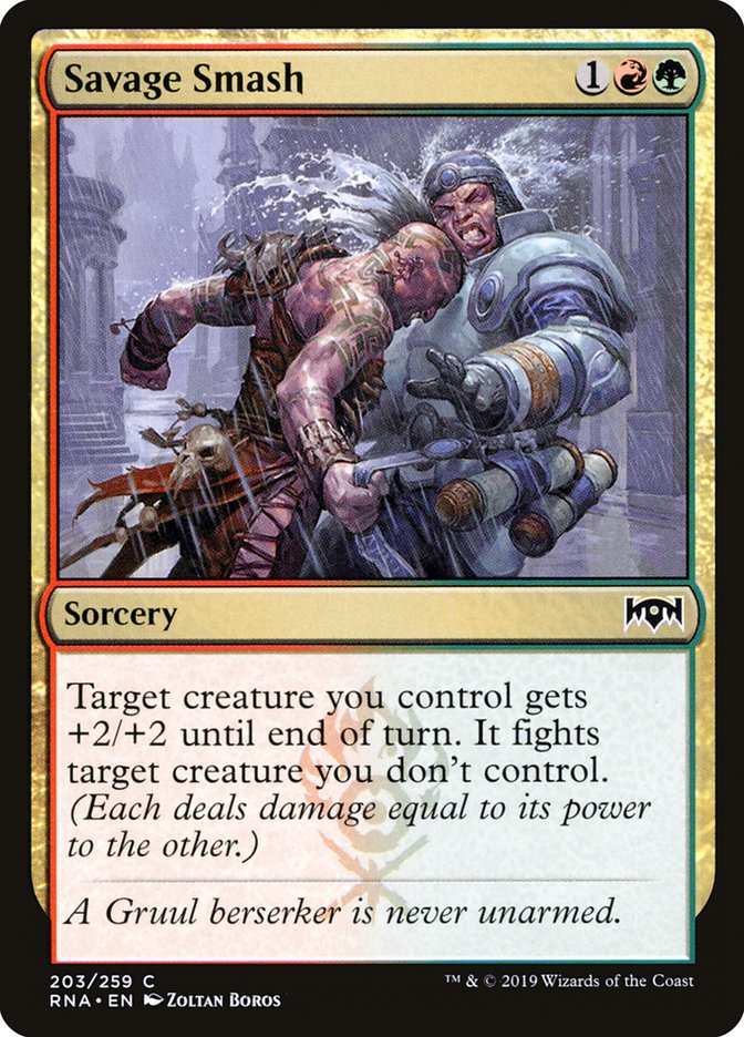 Savage Smash [Ravnica Allegiance] | KingTCG.ca