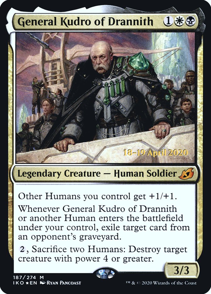 General Kudro of Drannith  [Ikoria: Lair of Behemoths Prerelease Promos] | KingTCG.ca