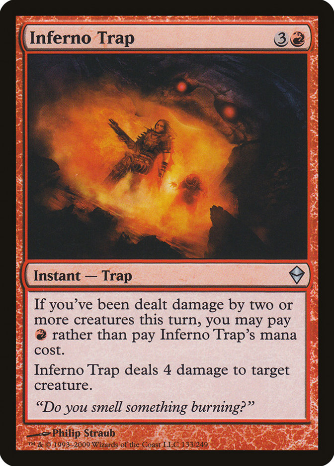 Inferno Trap [Zendikar] | KingTCG.ca