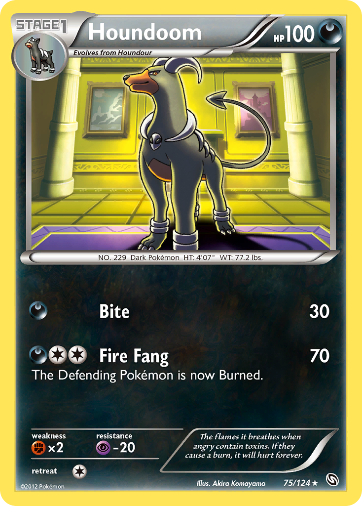 Houndoom (75/124) [Black & White: Dragons Exalted] | KingTCG.ca