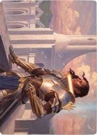 Tazri, Beacon of Beauty Art Card [Zendikar Rising Art Series] | KingTCG.ca