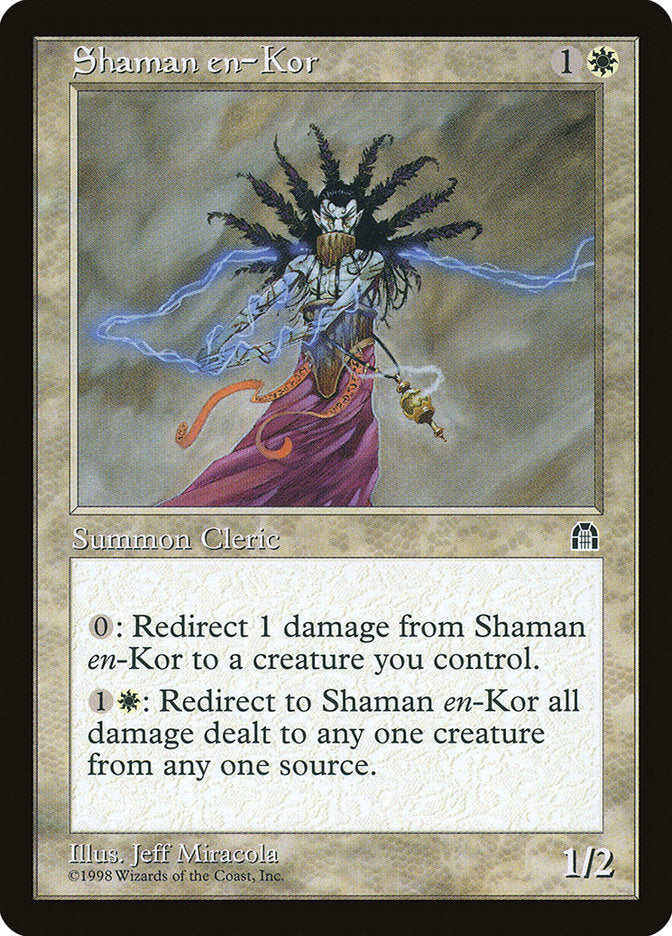 Shaman en-Kor [Stronghold] | KingTCG.ca