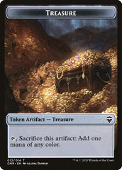 Rock // Treasure Token [Commander Legends Tokens] | KingTCG.ca