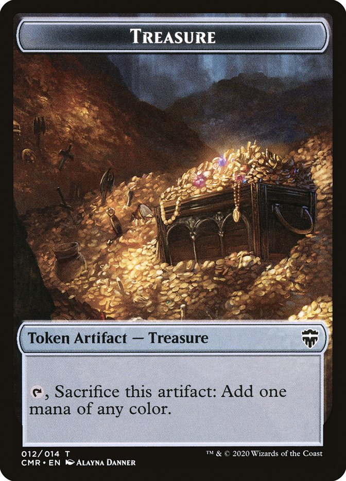 Treasure Token [Commander Legends Tokens] | KingTCG.ca