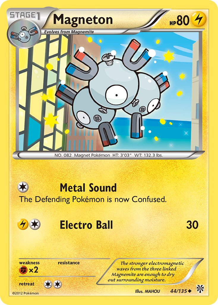 Magneton (44/135) [Black & White: Plasma Storm] | KingTCG.ca