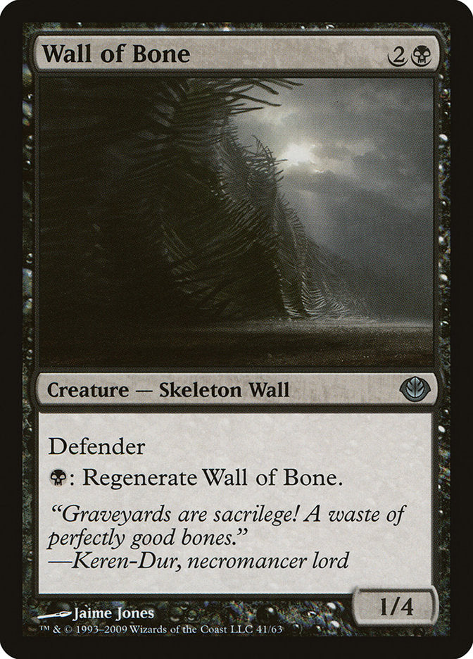 Wall of Bone [Duel Decks: Garruk vs. Liliana] | KingTCG.ca