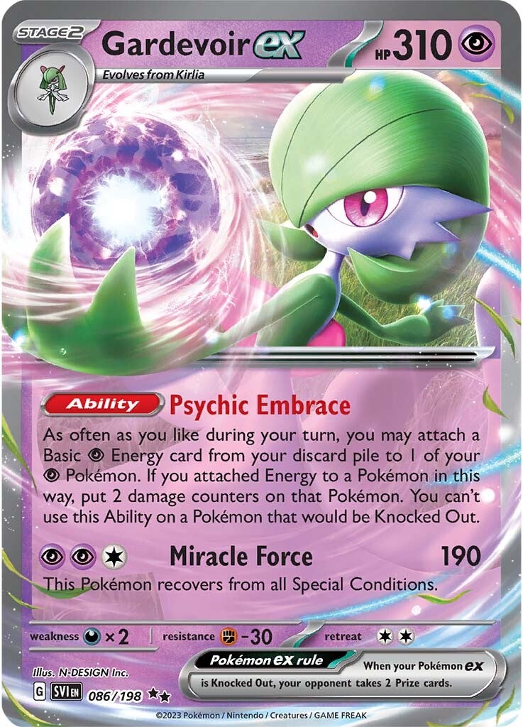 Gardevoir ex (086/198) [Scarlet & Violet: Base Set] | KingTCG.ca