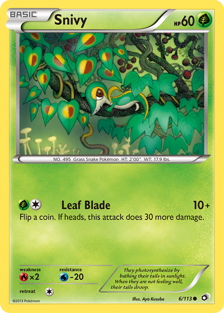 Snivy (6/113) [Black & White: Legendary Treasures] | KingTCG.ca