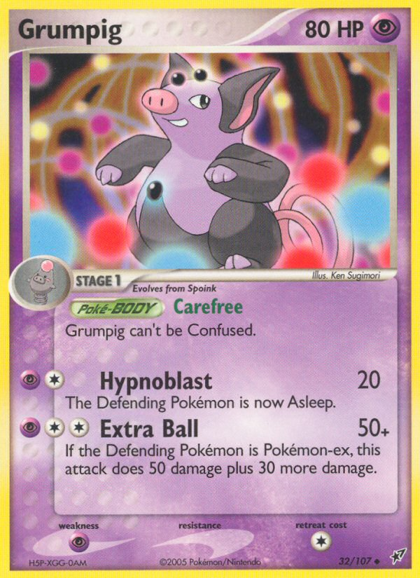 Grumpig (32/107) [EX: Deoxys] | KingTCG.ca