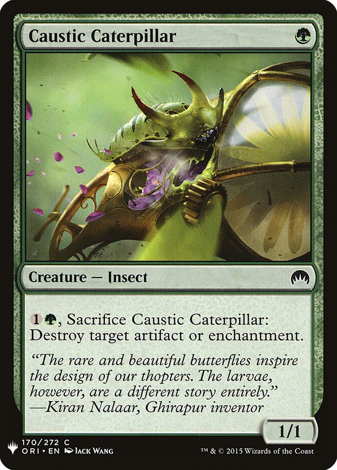 Caustic Caterpillar [Mystery Booster] | KingTCG.ca