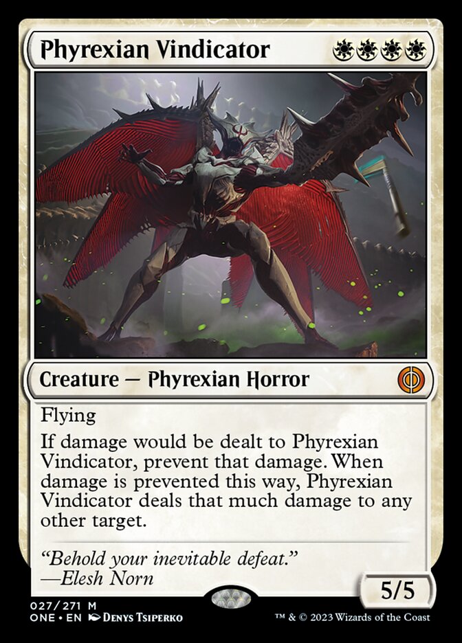 Phyrexian Vindicator [Phyrexia: All Will Be One] | KingTCG.ca