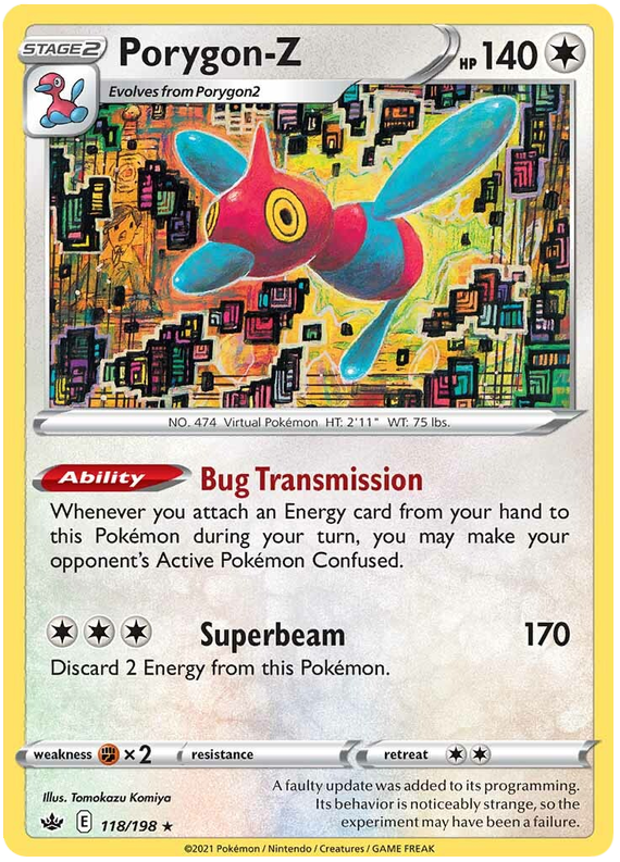 Porygon-Z (118/198) [Sword & Shield: Chilling Reign] | KingTCG.ca