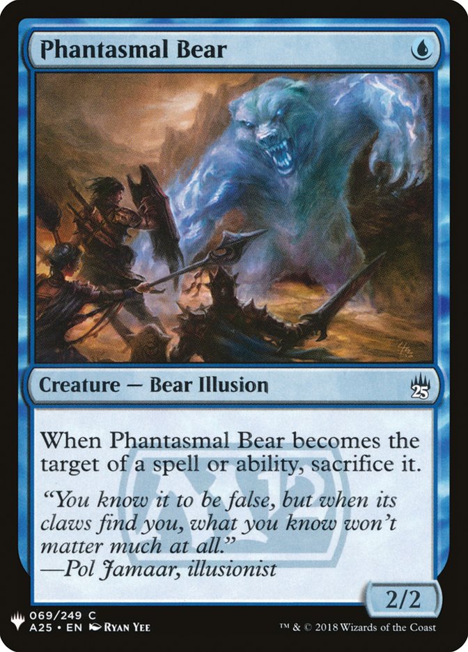 Phantasmal Bear [Mystery Booster] | KingTCG.ca