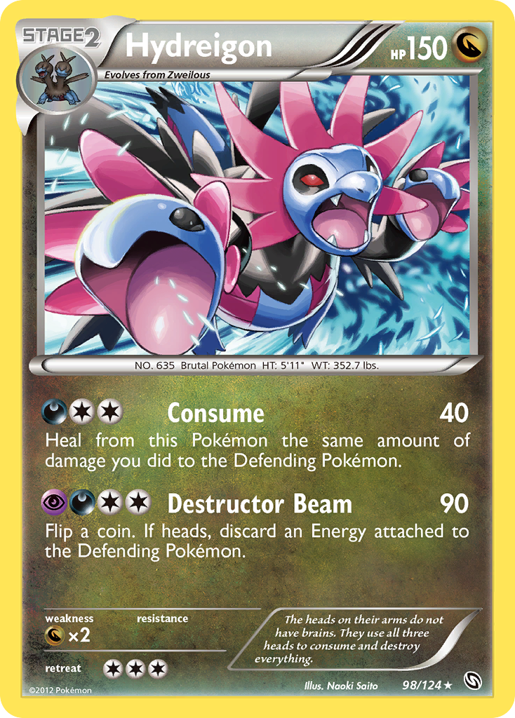 Hydreigon (98/124) [Black & White: Dragons Exalted] | KingTCG.ca