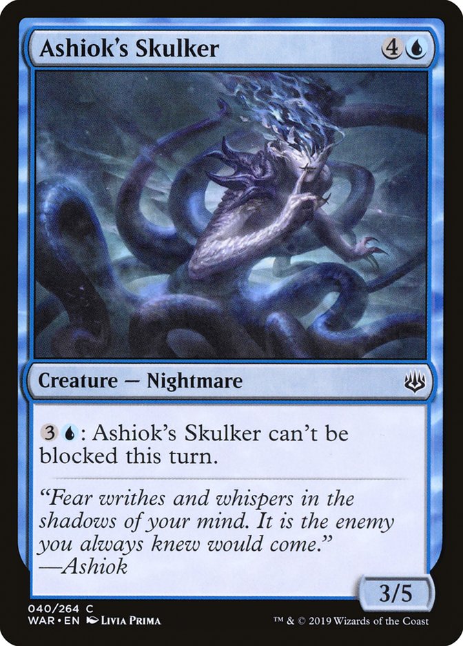 Ashiok's Skulker [War of the Spark] | KingTCG.ca