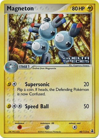 Magneton (48/113) (Stamped) [EX: Delta Species] | KingTCG.ca