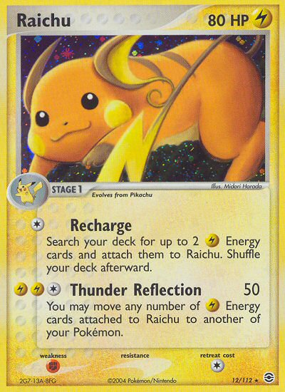 Raichu (12/112) [EX: FireRed & LeafGreen] | KingTCG.ca