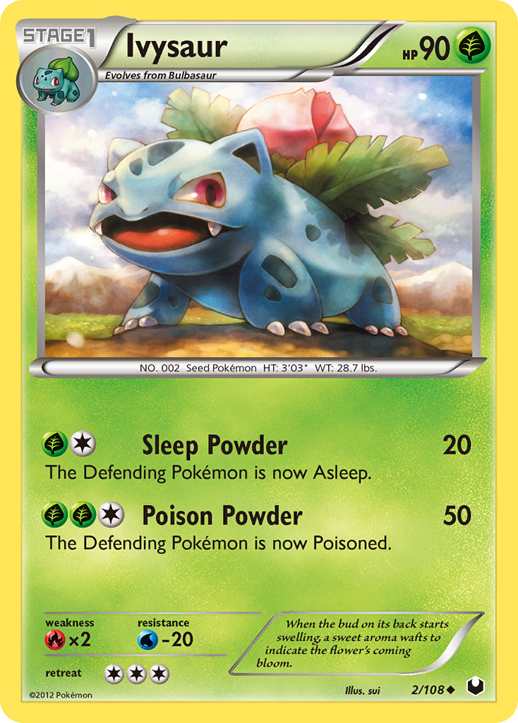 Ivysaur (2/108) [Black & White: Dark Explorers] | KingTCG.ca