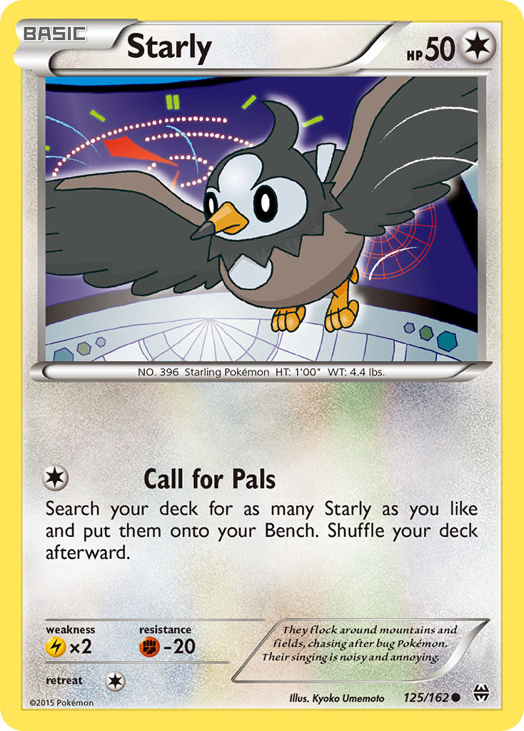 Starly (125/162) [XY: BREAKthrough] | KingTCG.ca