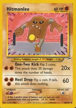 Hitmonlee (42/105) [Neo Destiny] | KingTCG.ca