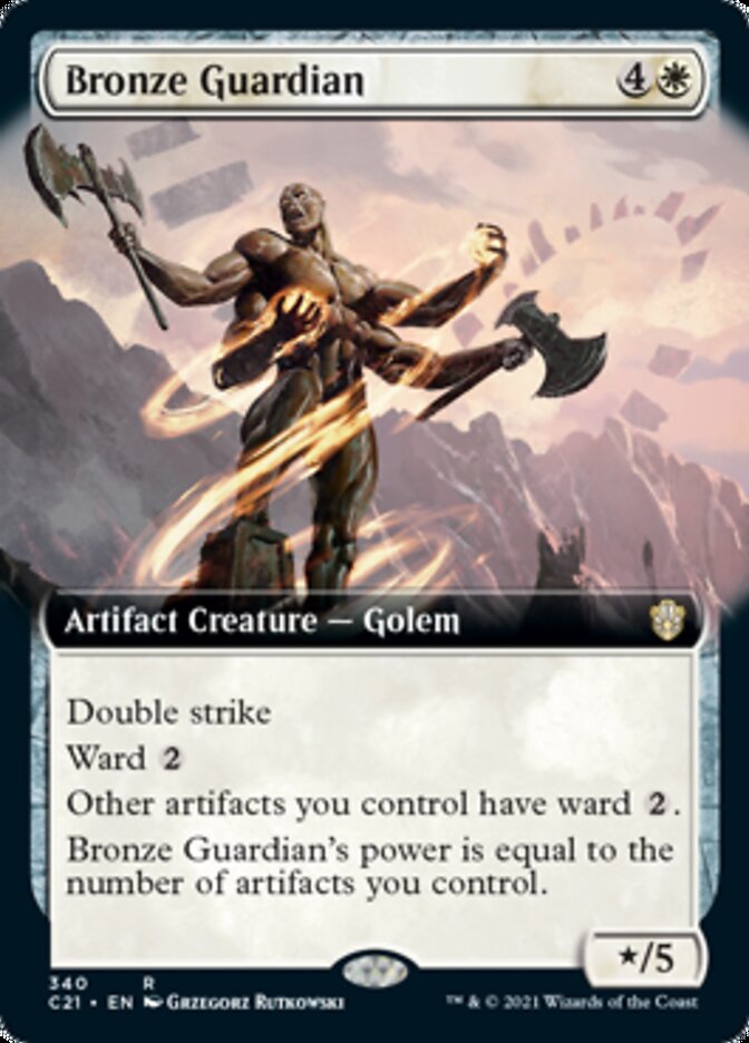 Bronze Guardian (Extended) [Commander 2021] | KingTCG.ca