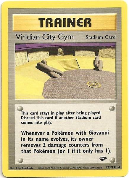 Viridian City Gym (123/132) [Gym Challenge] | KingTCG.ca