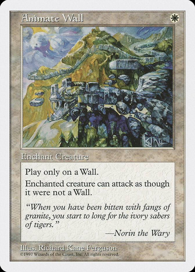 Animate Wall [Fifth Edition] | KingTCG.ca