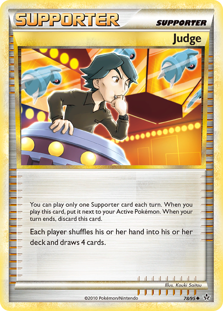 Judge (78/95) [HeartGold & SoulSilver: Unleashed] | KingTCG.ca