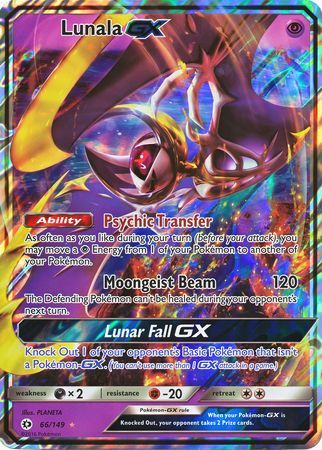 Lunala GX (66/149) (Jumbo Card) [Sun & Moon: Base Set] | KingTCG.ca