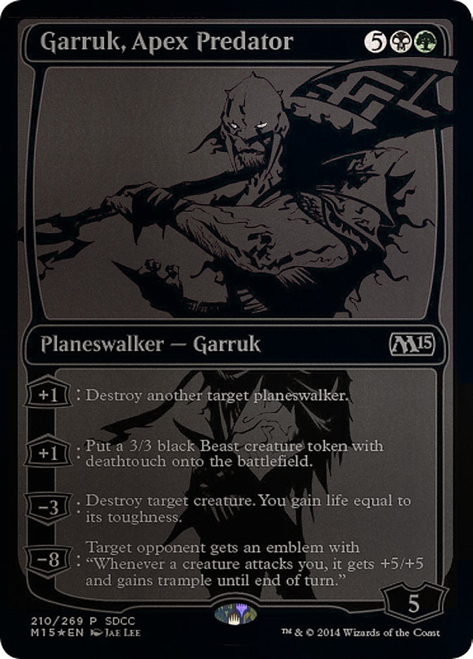 Garruk, Apex Predator [San Diego Comic-Con 2014] | KingTCG.ca