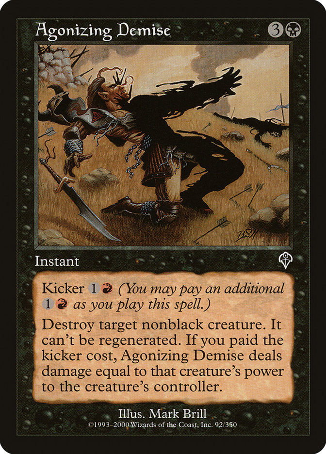 Agonizing Demise [Invasion] | KingTCG.ca