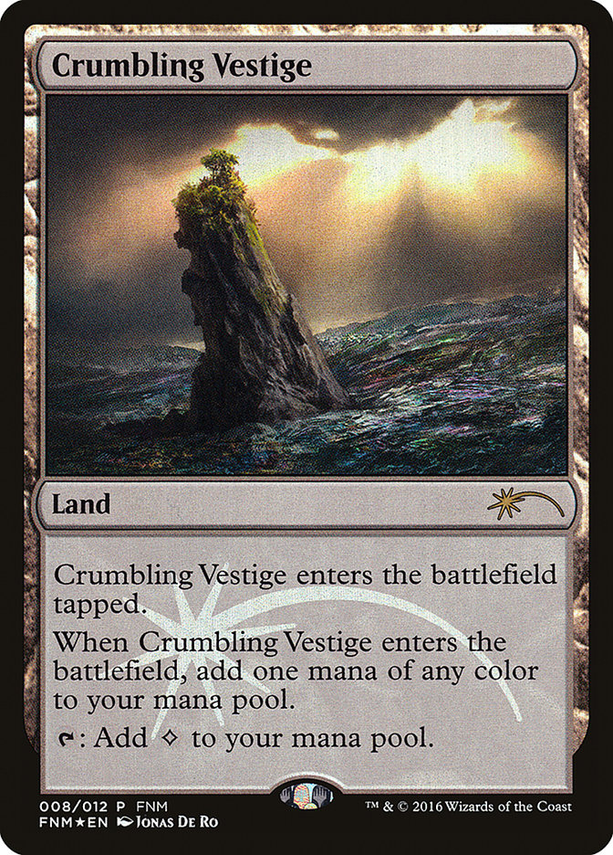 Crumbling Vestige [Friday Night Magic 2016] | KingTCG.ca