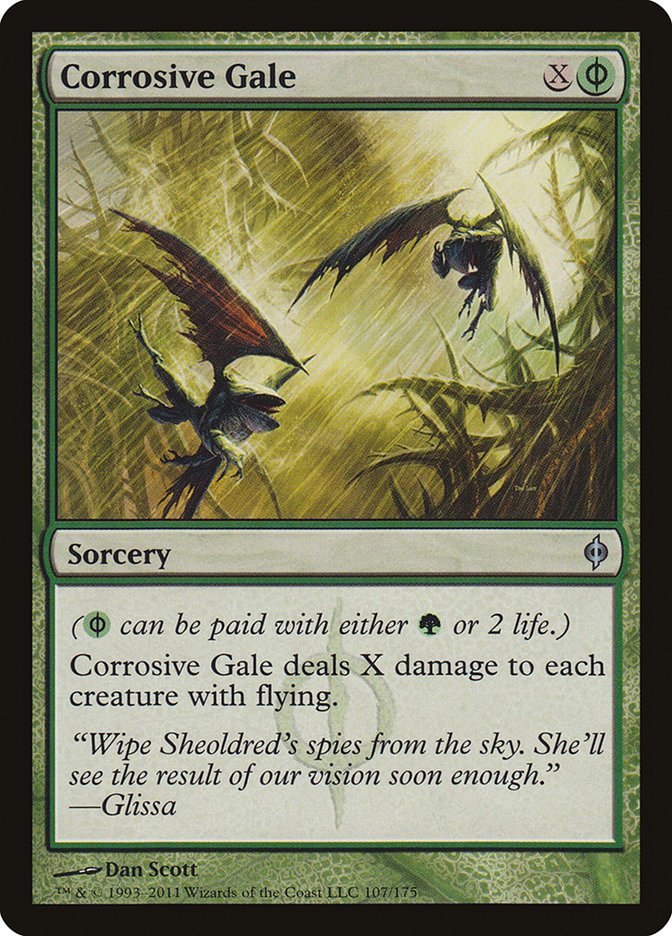 Corrosive Gale [New Phyrexia] | KingTCG.ca