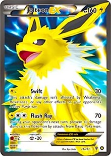 Jolteon EX (28a/124) (Alternate Art Promo) [XY: Generations] | KingTCG.ca