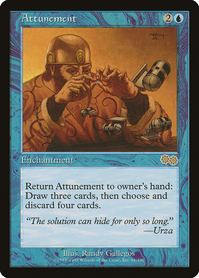 Attunement [Urza's Saga] | KingTCG.ca