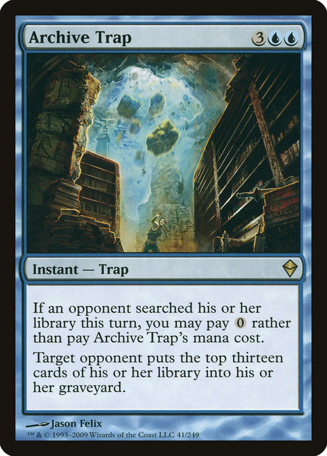 Archive Trap [Zendikar] | KingTCG.ca