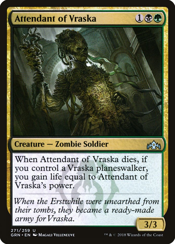 Attendant of Vraska [Guilds of Ravnica] | KingTCG.ca