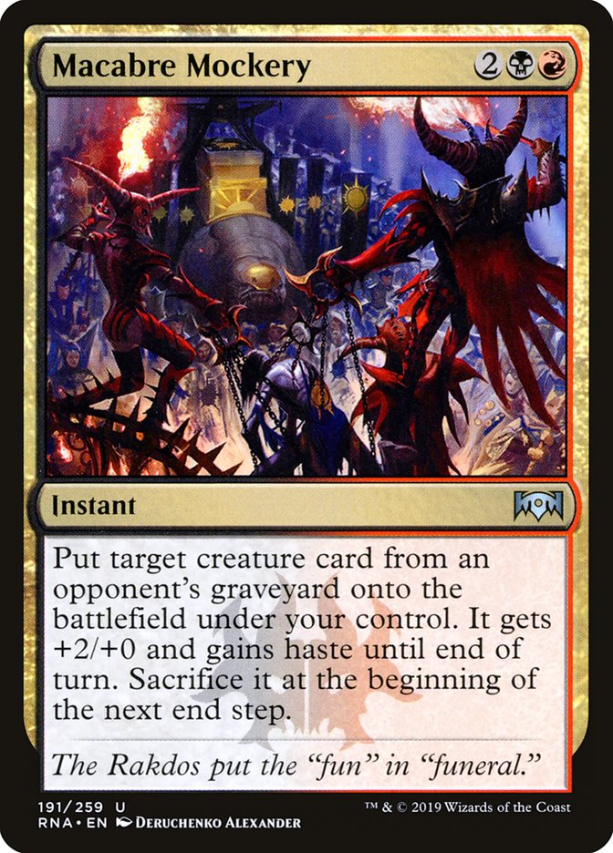 Macabre Mockery [Ravnica Allegiance] | KingTCG.ca