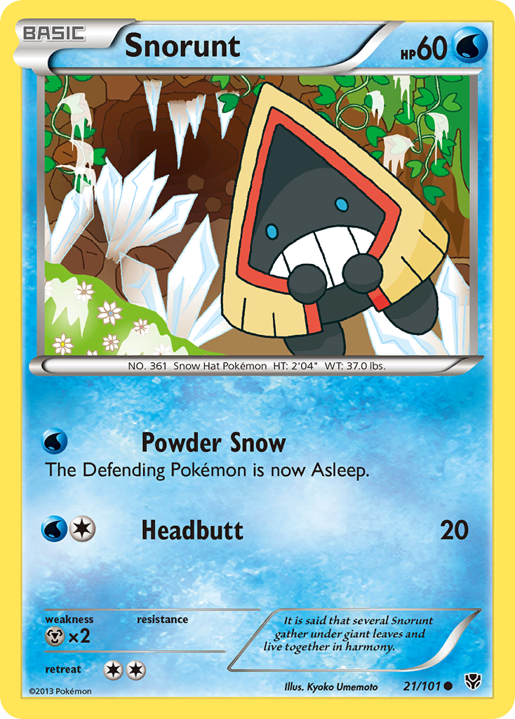 Snorunt (21/101) [Black & White: Plasma Blast] | KingTCG.ca