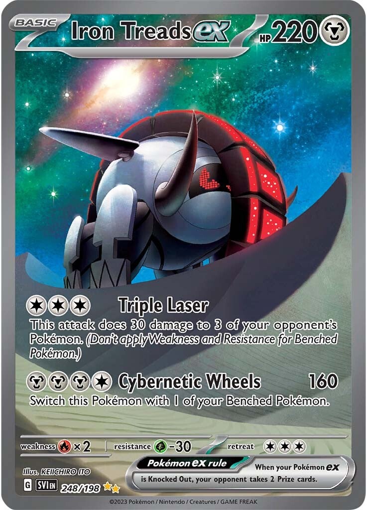 Iron Treads ex (248/198) [Scarlet & Violet: Base Set] | KingTCG.ca