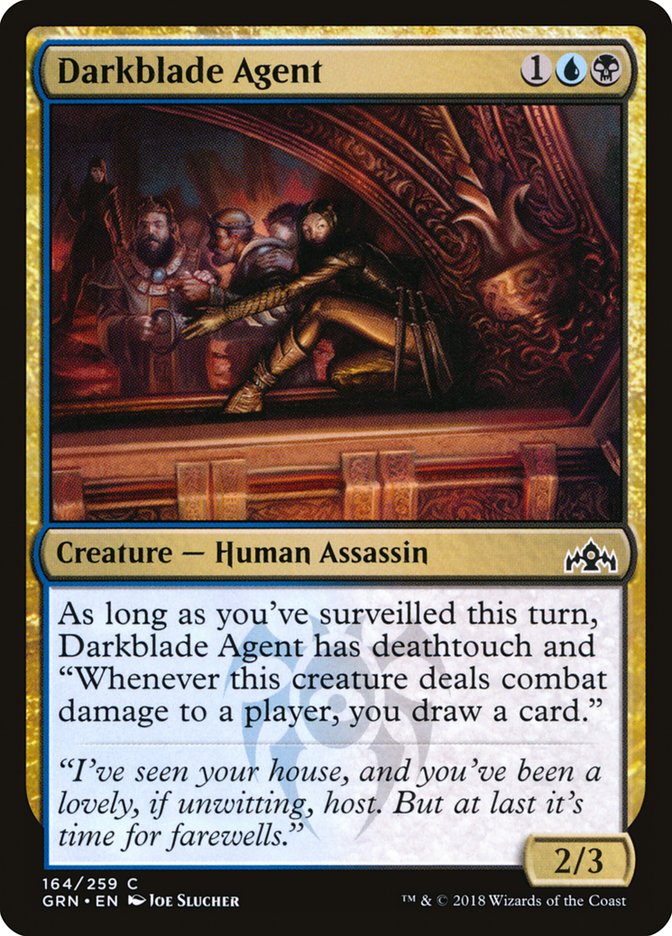 Darkblade Agent [Guilds of Ravnica] | KingTCG.ca